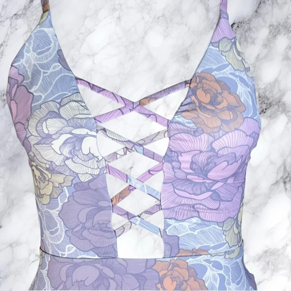 Dippin' Daisy's Bliss Floral Swimsuit - Super Bloom